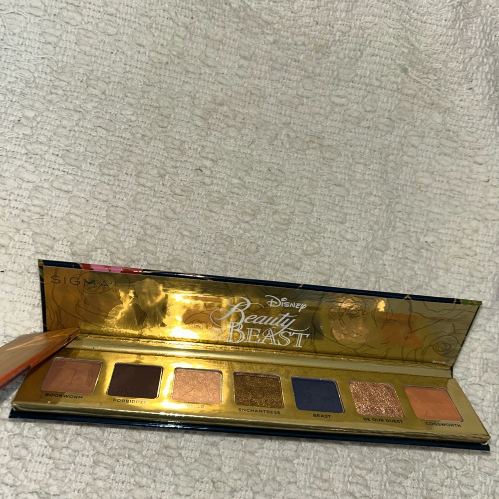 Sigma Disney Beauty and the Beast Mini Eyeshadow Palette Limited Edition Makeup